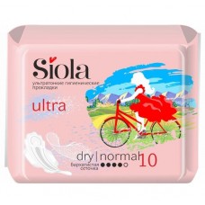 SIOLA Ultra Прокладки гигиенические Normal Dry 10шт NEW